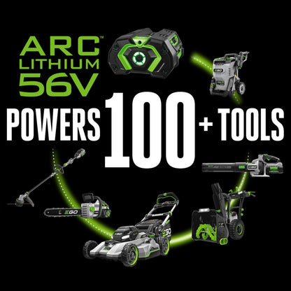 EGO POWER+ Electric Lawn Mower, Cordless, Includes 56V 6.0Ah Battery And 320W Charger - LM2114